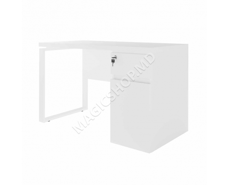 Стол письменный встроенный Box 1200x600 Sonoma/Черный